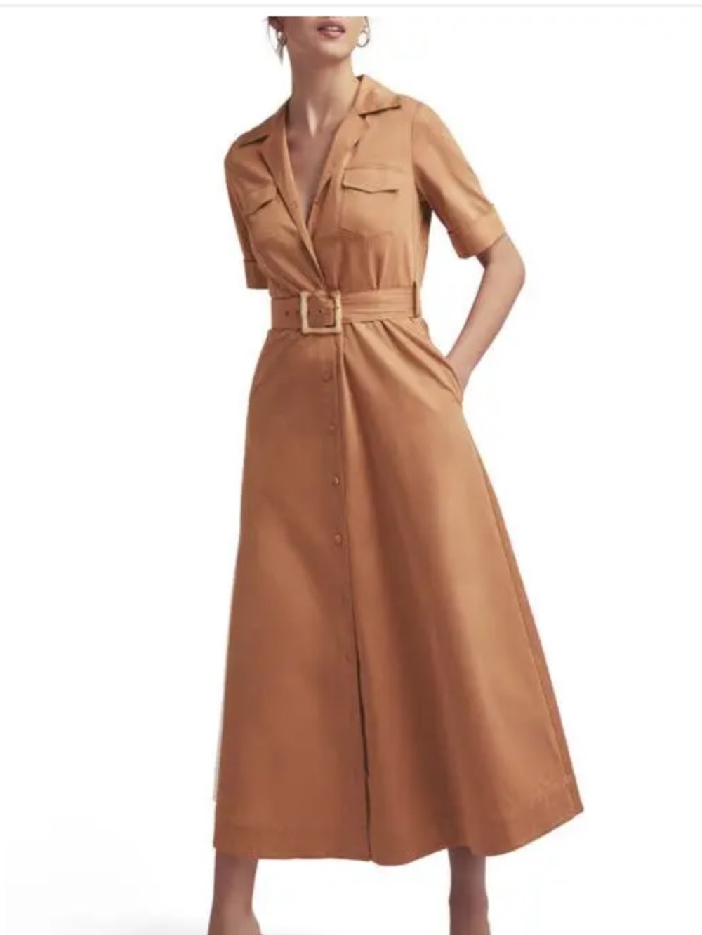 FAVORITE DAUGHTER THE EXPRESSING MYSELF BELTED A-LINE DRESS
MEDIUM